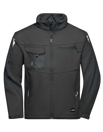 Herren Arbeits-Softshelljacke - JN844