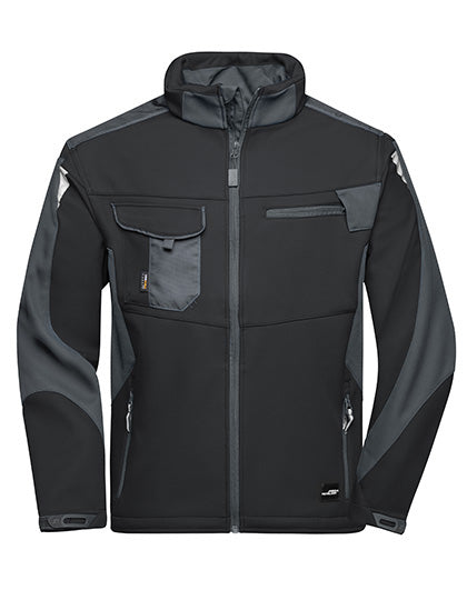 Herren Arbeits-Softshelljacke - JN844