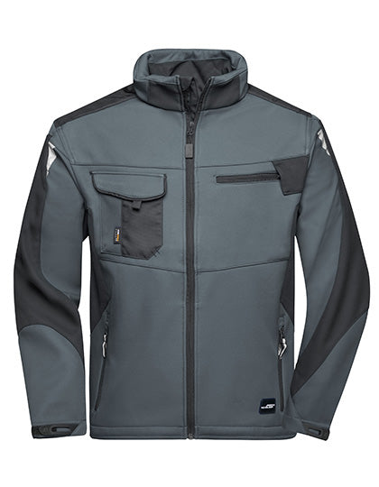 Herren Arbeits-Softshelljacke - JN844