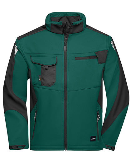 Herren Arbeits-Softshelljacke - JN844