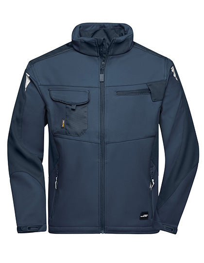 Herren Arbeits-Softshelljacke - JN844