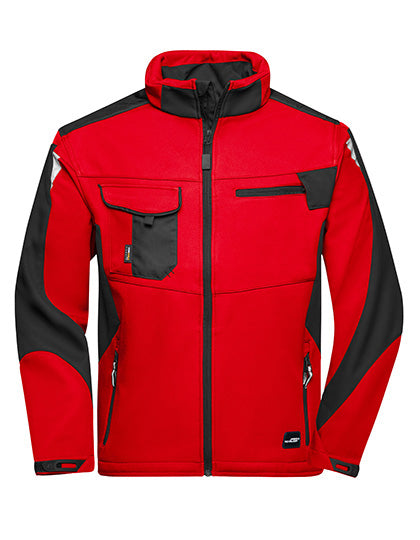 Herren Arbeits-Softshelljacke - JN844
