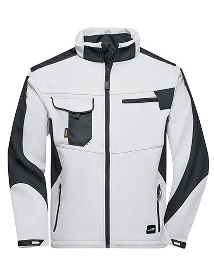 Herren Arbeits-Softshelljacke - JN844