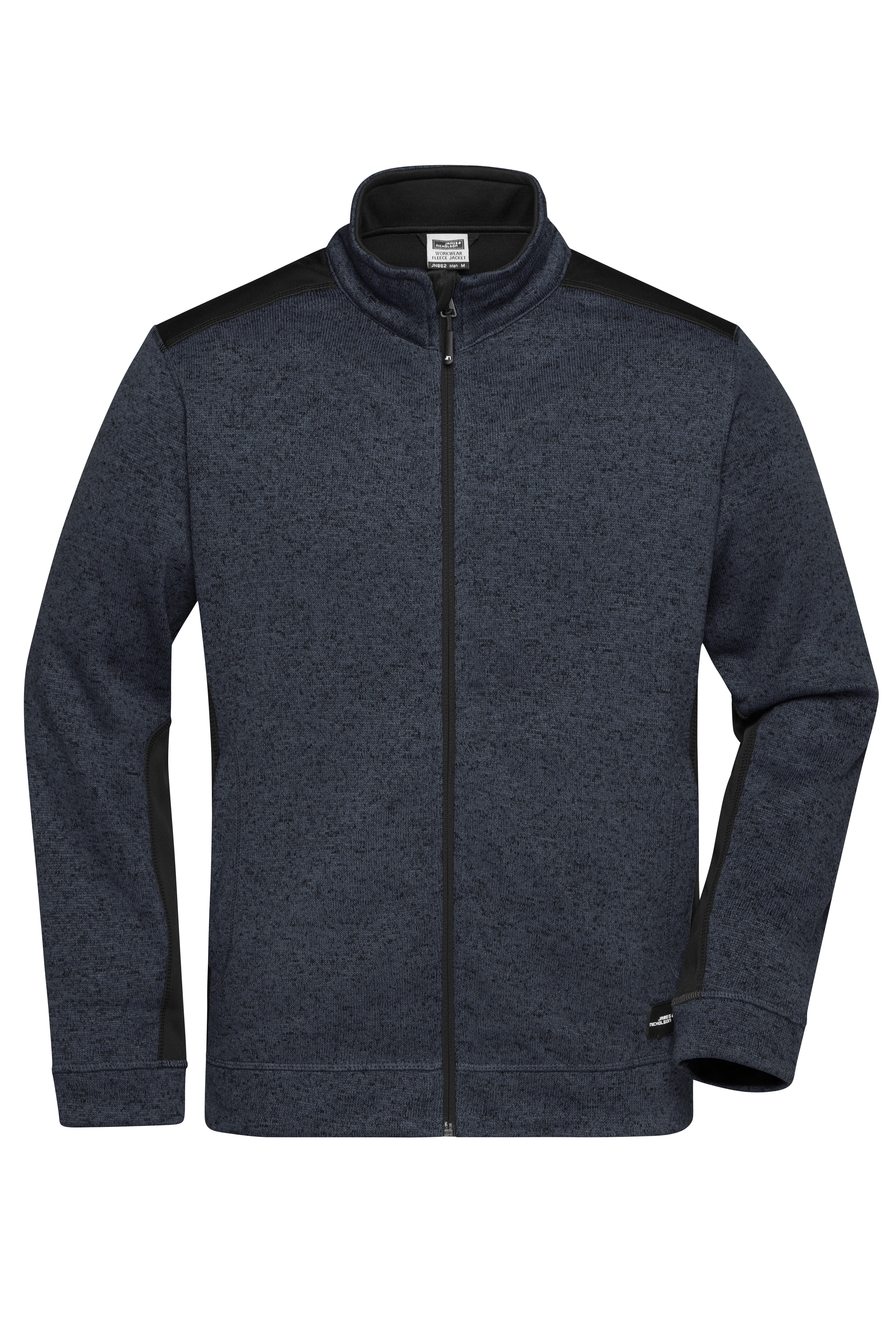 Herren Strick-Fleecejacke - JN862