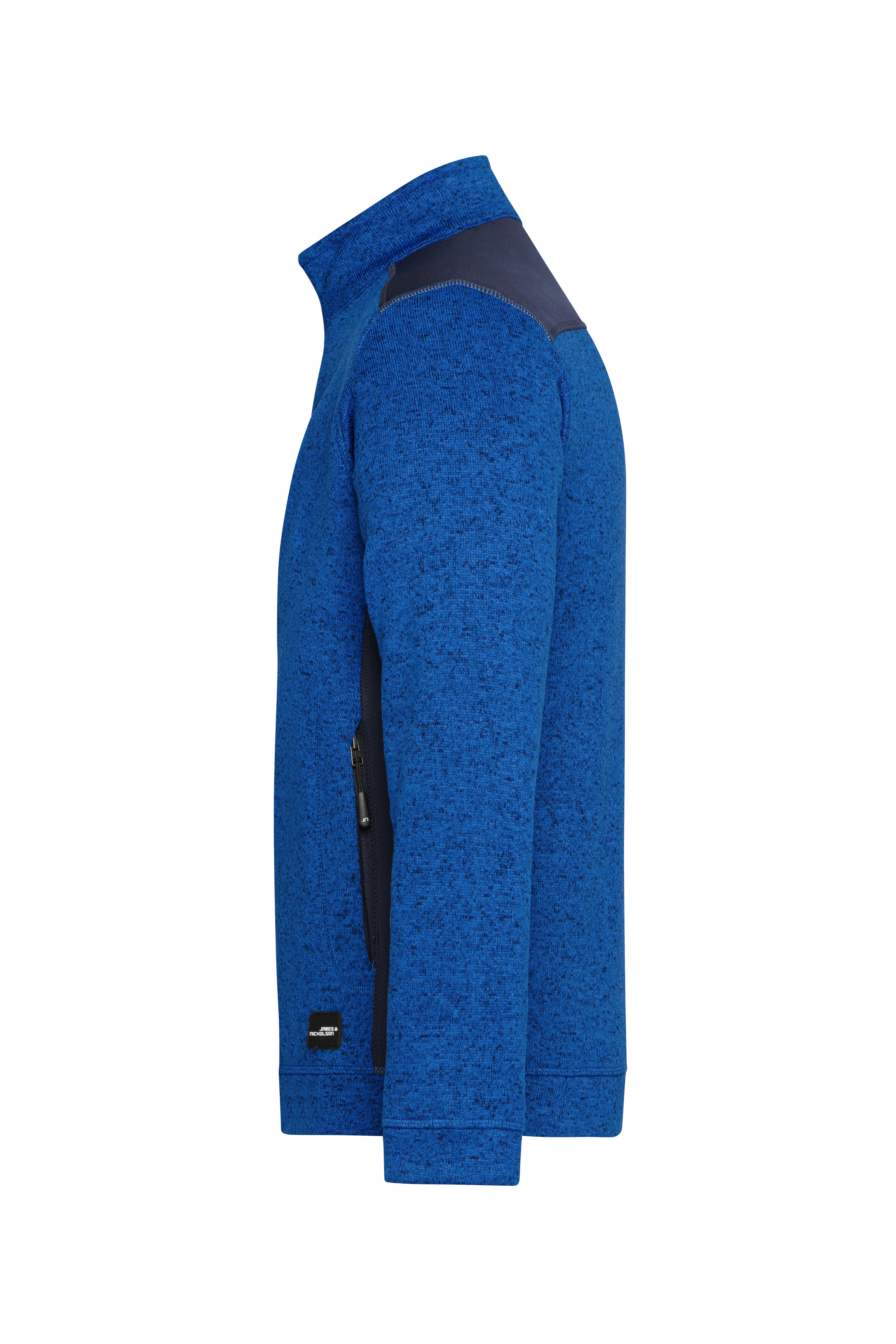 Herren Strick-Fleecejacke - JN862