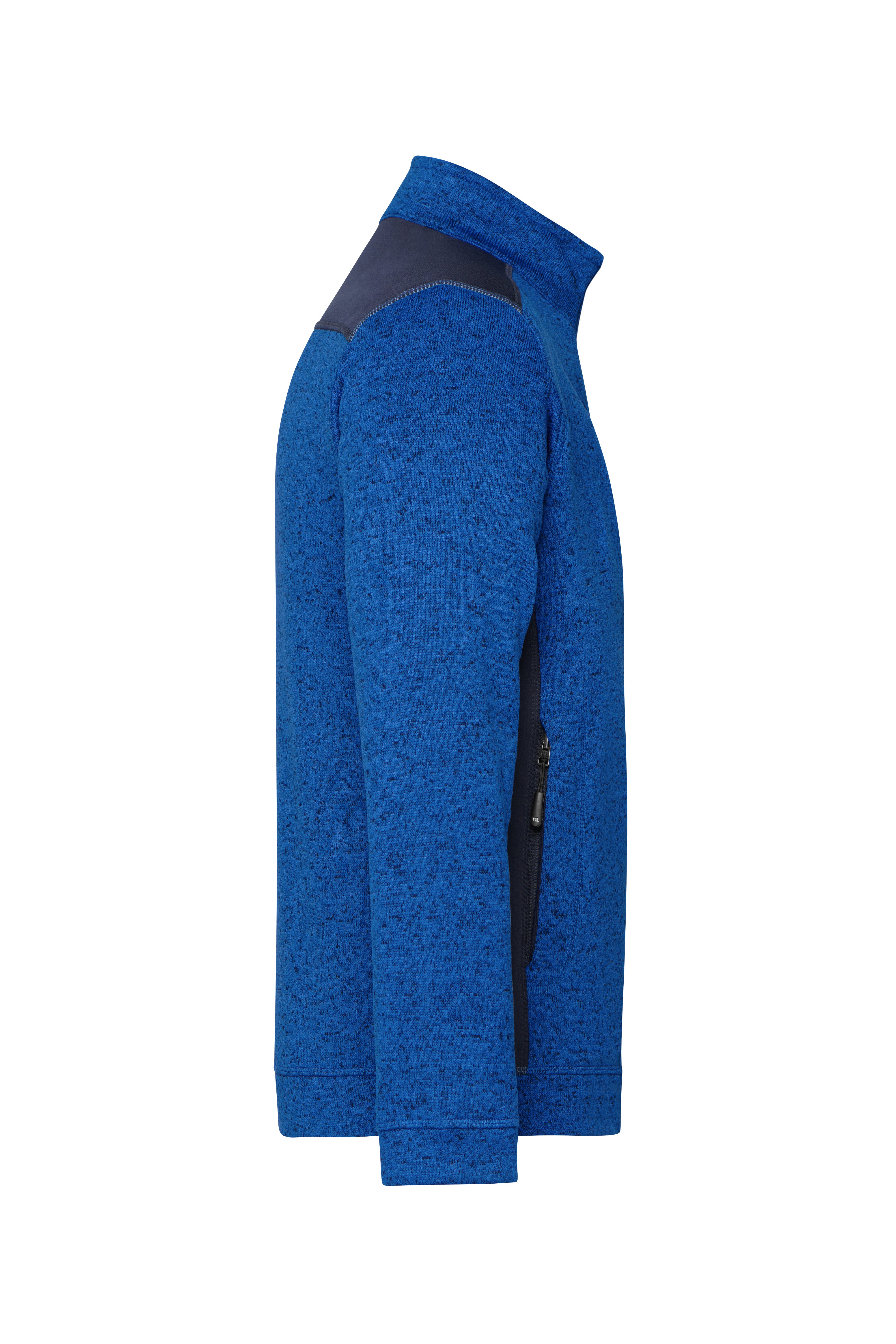 Herren Strick-Fleecejacke - JN862
