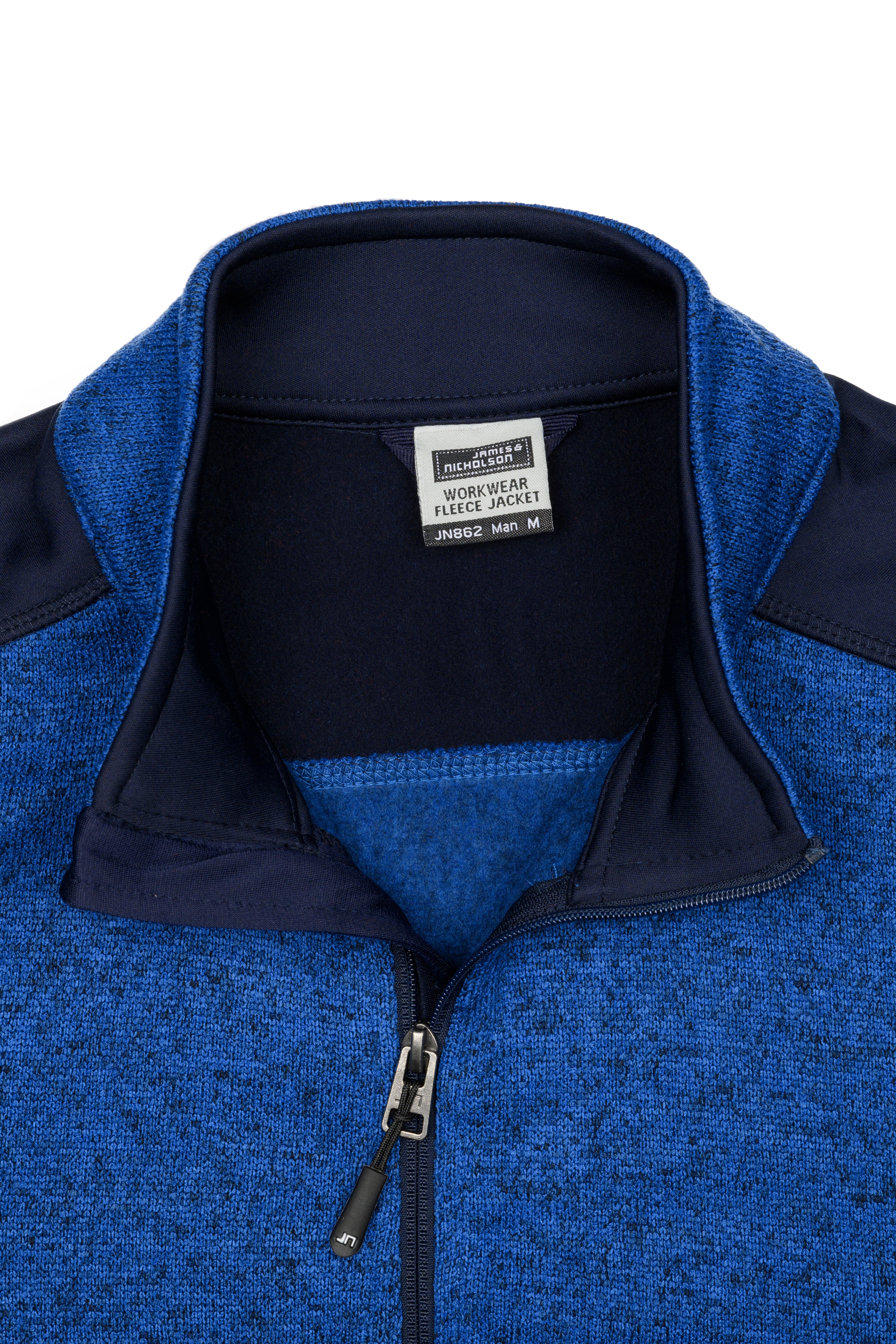 Herren Strick-Fleecejacke - JN862