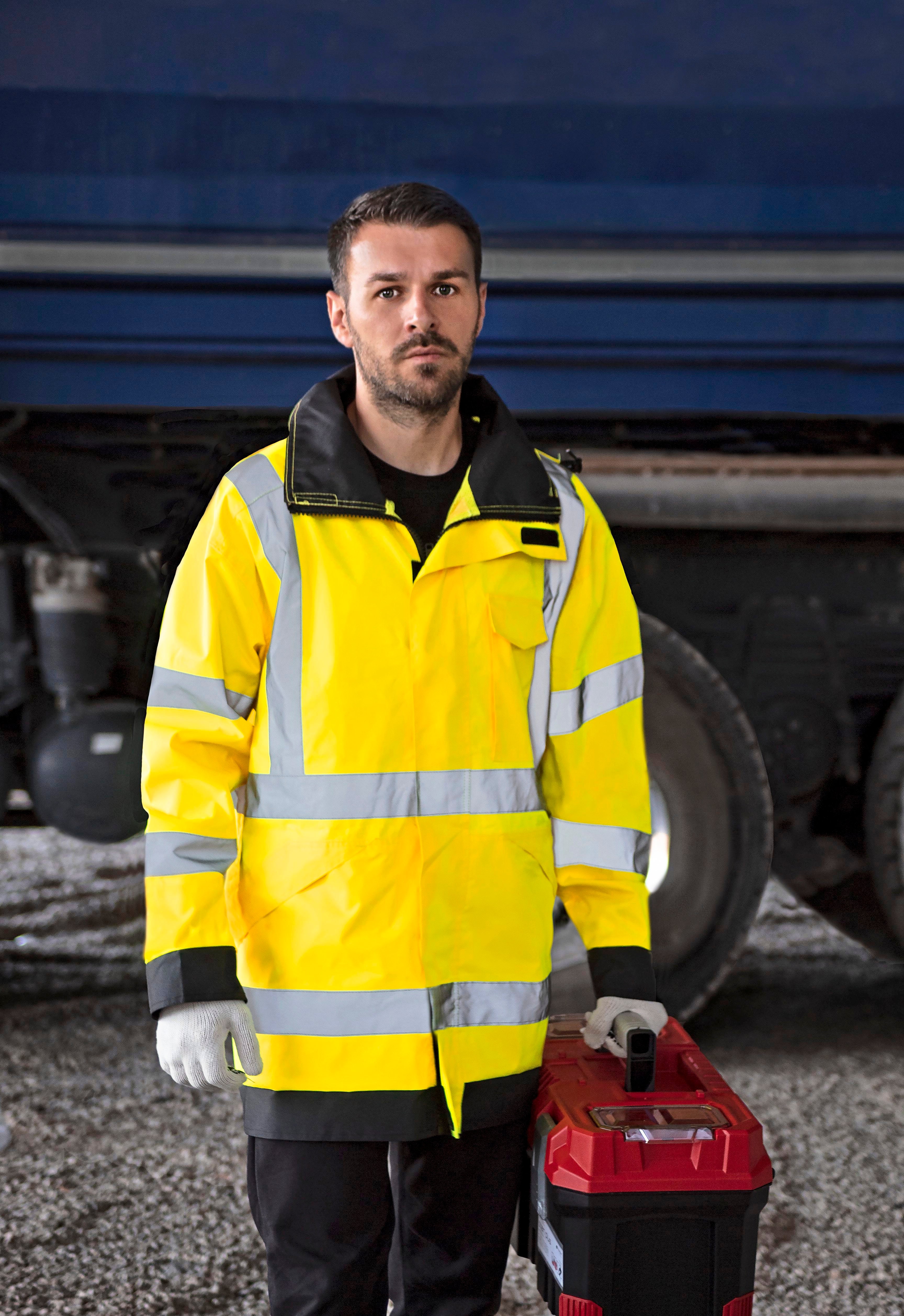Hi-Vis Light Rain Jacket Kaunas - KX020