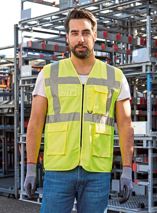 CO² Neutral Multifunctional Executive Safety Vest Hamburg - KX810