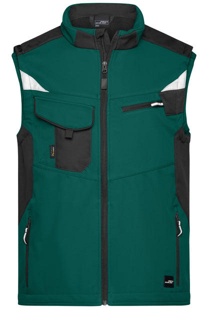 Herren Arbeits-Softshellweste - JN845