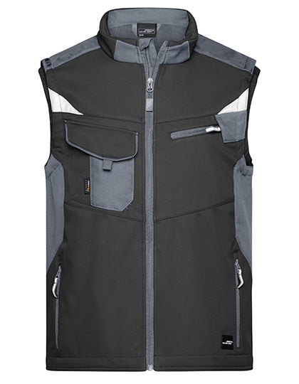Herren Arbeits-Softshellweste - JN845
