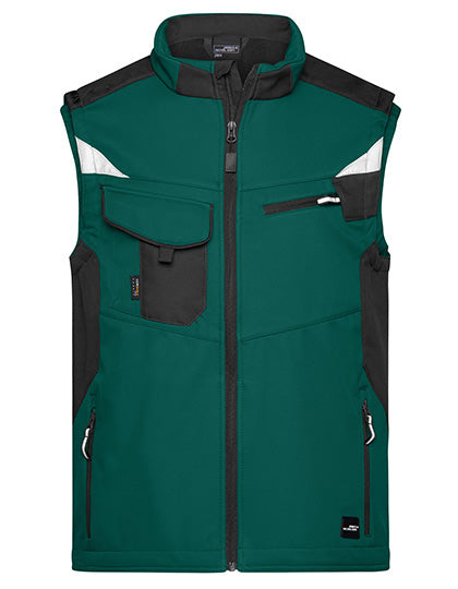 Herren Arbeits-Softshellweste - JN845