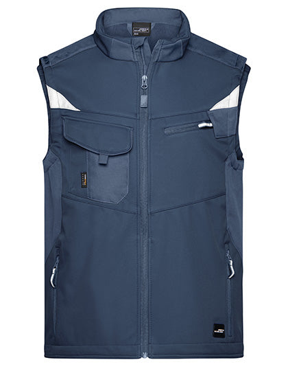 Herren Arbeits-Softshellweste - JN845