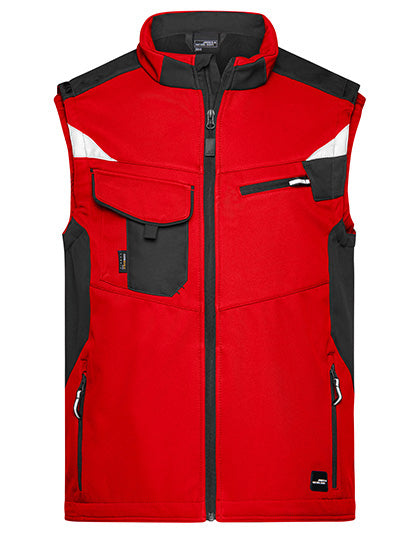 Herren Arbeits-Softshellweste - JN845
